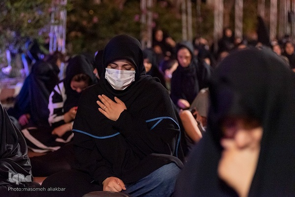 حسینیه ایران؛ عزاداری شب پنجم محرم‎‎