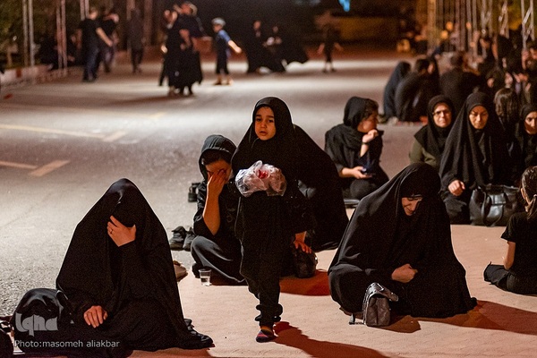 حسینیه ایران؛ عزاداری شب پنجم محرم‎‎