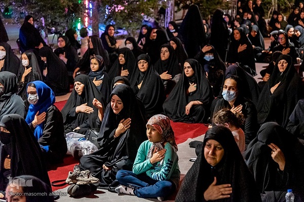 حسینیه ایران؛ عزاداری شب پنجم محرم‎‎