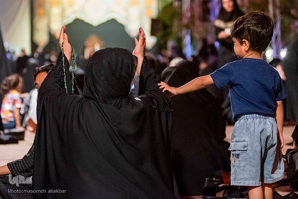 حسینیه ایران؛ عزاداری شب پنجم محرم‎‎