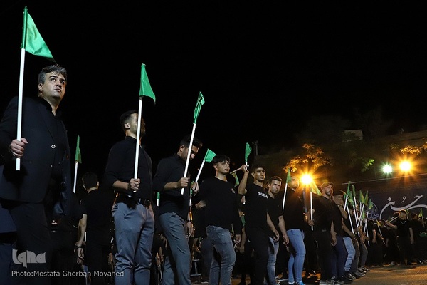 آیین عزاداری «شاه‌حسین‌ گویان» در شهرستان اهر