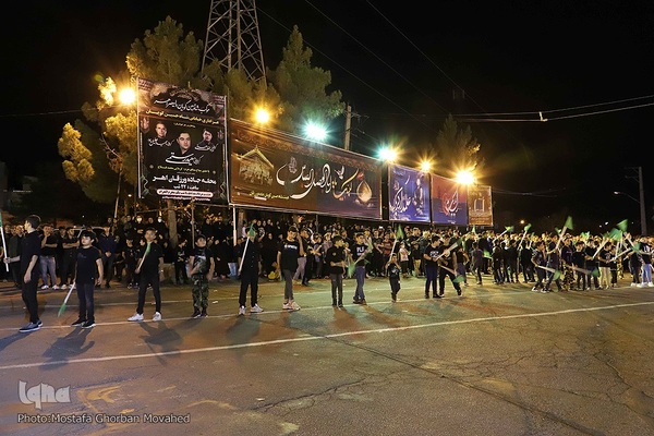 آیین عزاداری «شاه‌حسین‌ گویان» در شهرستان اهر