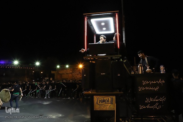 آیین عزاداری «شاه‌حسین‌ گویان» در شهرستان اهر