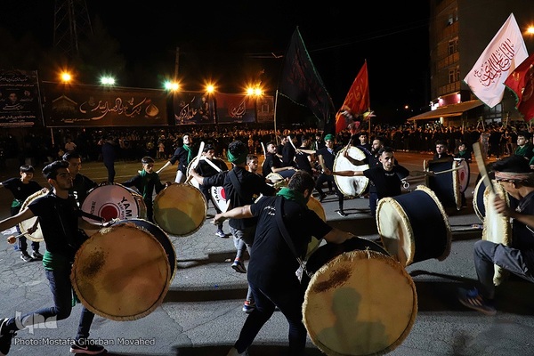 آیین عزاداری «شاه‌حسین‌ گویان» در شهرستان اهر