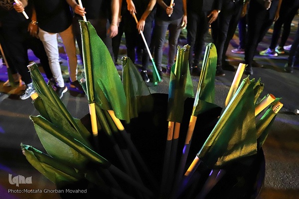 آیین عزاداری «شاه‌حسین‌ گویان» در شهرستان اهر