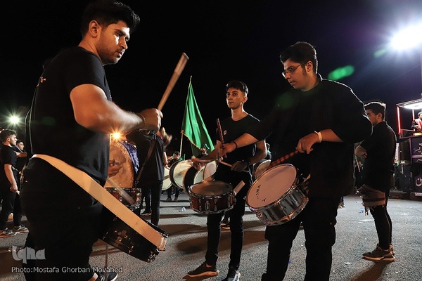 آیین عزاداری «شاه‌حسین‌ گویان» در شهرستان اهر