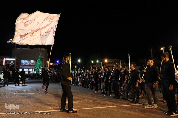 آیین عزاداری «شاه‌حسین‌ گویان» در شهرستان اهر