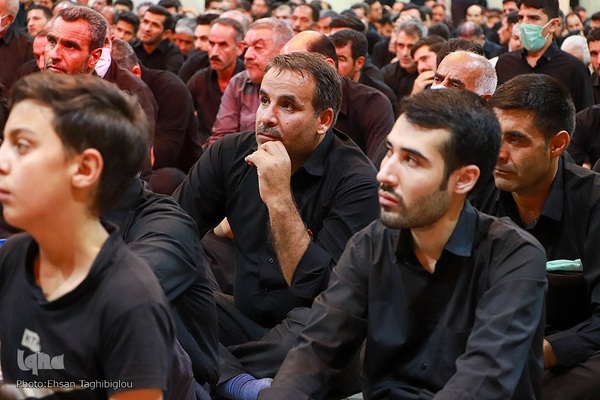 عزاداری شب ششم محرم حسینیه اعظم زنجان‎‎