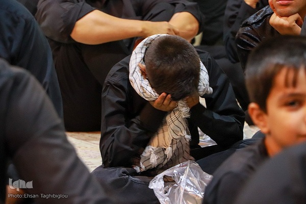 عزاداری شب ششم محرم حسینیه اعظم زنجان‎‎