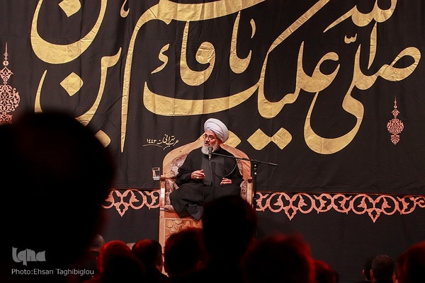 عزاداری شب ششم محرم حسینیه اعظم زنجان‎‎