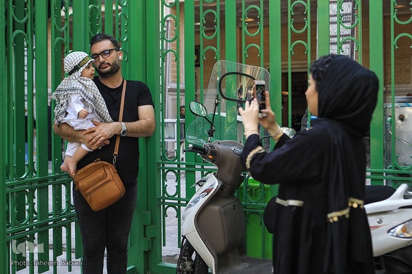 حسینیه ایران؛ سوگواره شیرخوارگان حسینی در مهدیه تهران