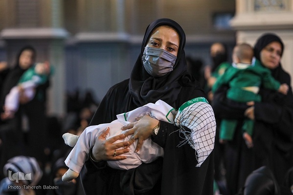 حسینیه ایران؛ سوگواره شیرخوارگان حسینی در مهدیه تهران