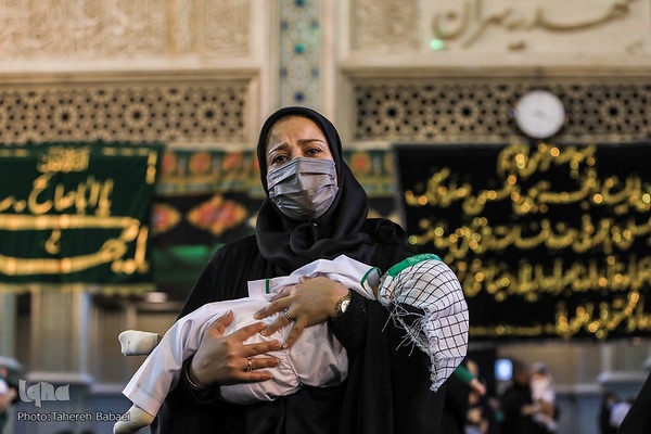 حسینیه ایران؛ سوگواره شیرخوارگان حسینی در مهدیه تهران