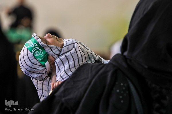 حسینیه ایران؛ سوگواره شیرخوارگان حسینی در مهدیه تهران