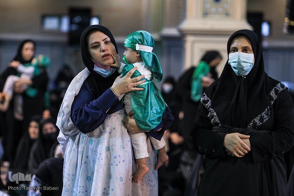 حسینیه ایران؛ سوگواره شیرخوارگان حسینی در مهدیه تهران