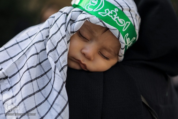 حسینیه ایران؛ سوگواره شیرخوارگان حسینی در مهدیه تهران