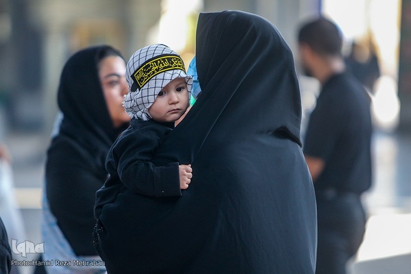 حسینیه ایران؛ سوگواره شیرخوارگان حسینی در حرم عبد‌العظیم حسنی