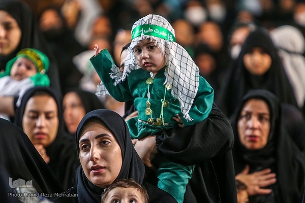 حسینیه ایران؛ سوگواره شیرخوارگان حسینی در حرم عبد‌العظیم حسنی