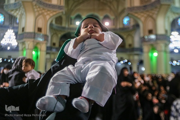 حسینیه ایران؛ سوگواره شیرخوارگان حسینی در حرم عبد‌العظیم حسنی