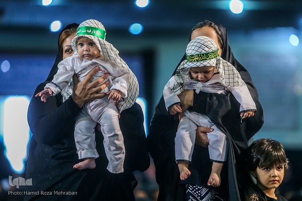 حسینیه ایران؛ سوگواره شیرخوارگان حسینی در حرم عبد‌العظیم حسنی