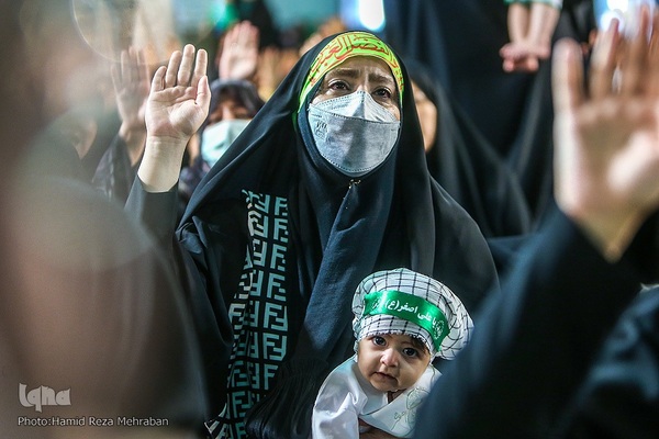 حسینیه ایران؛ سوگواره شیرخوارگان حسینی در حرم عبد‌العظیم حسنی