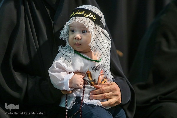 حسینیه ایران؛ سوگواره شیرخوارگان حسینی در حرم عبد‌العظیم حسنی