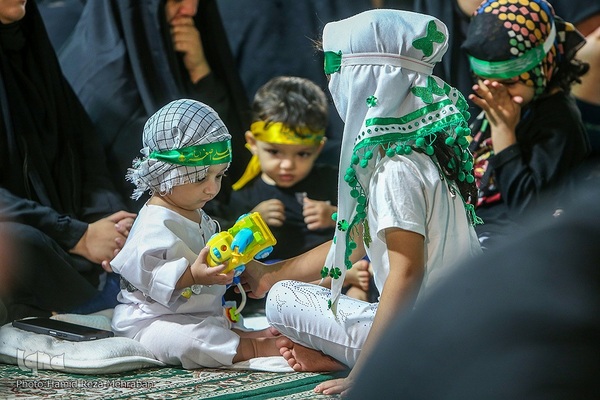 حسینیه ایران؛ سوگواره شیرخوارگان حسینی در حرم عبد‌العظیم حسنی