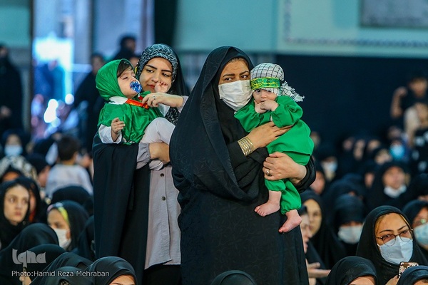 حسینیه ایران؛ سوگواره شیرخوارگان حسینی در حرم عبد‌العظیم حسنی