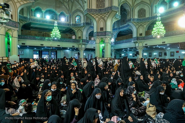 حسینیه ایران؛ سوگواره شیرخوارگان حسینی در حرم عبد‌العظیم حسنی