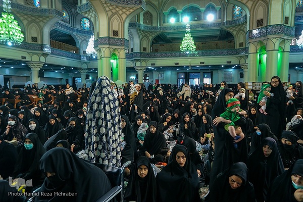 حسینیه ایران؛ سوگواره شیرخوارگان حسینی در حرم عبد‌العظیم حسنی