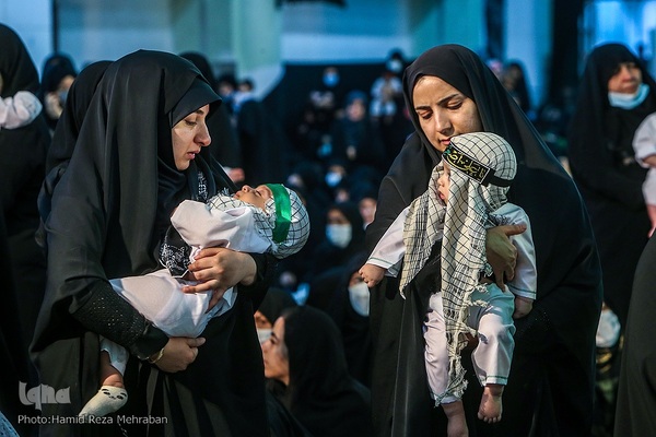 حسینیه ایران؛ سوگواره شیرخوارگان حسینی در حرم عبد‌العظیم حسنی