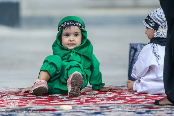 حسینیه ایران؛ سوگواره شیرخوارگان حسینی در حرم عبد‌العظیم حسنی