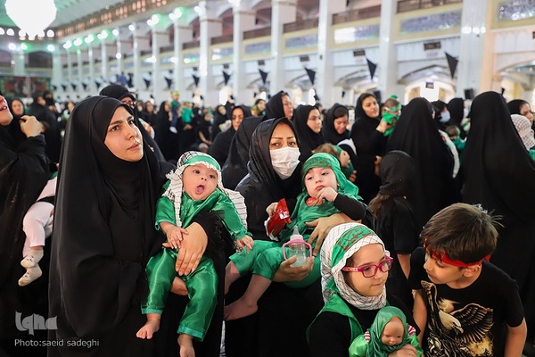 حسینیه ایران؛ سوگواره شیرخوارگان حسینی در مصلی حضرت امام(ره) تبریز