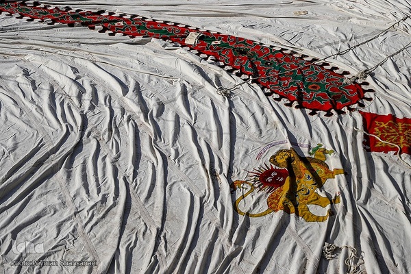 آئین برافراشتن خیمه «هارونیه»