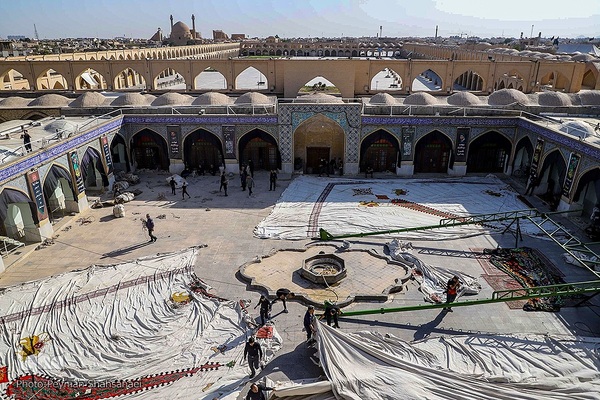 آئین برافراشتن خیمه «هارونیه»