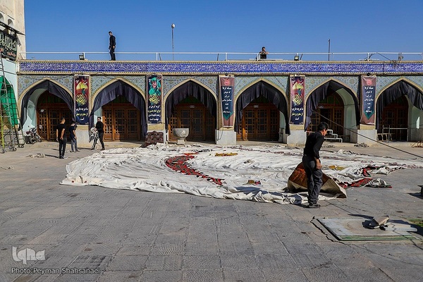 آئین برافراشتن خیمه «هارونیه»