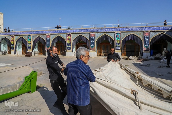 آئین برافراشتن خیمه «هارونیه»