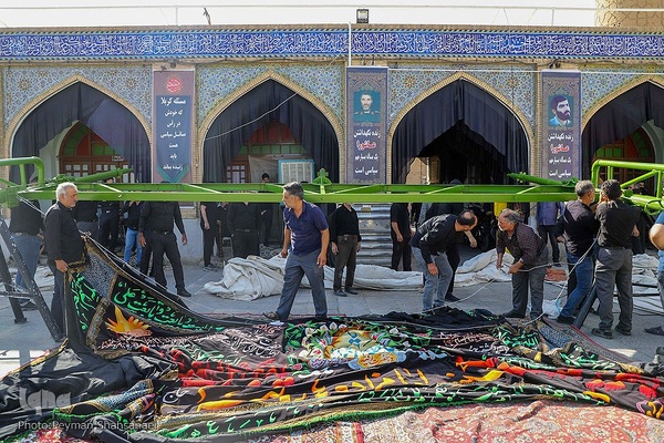 آئین برافراشتن خیمه «هارونیه»