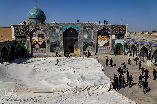 آئین برافراشتن خیمه «هارونیه»