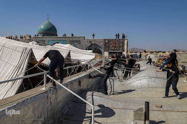 آئین برافراشتن خیمه «هارونیه»