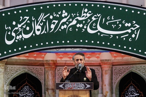 سوگواره شیرخوارگان حسینی در حرم مطهر رضوی