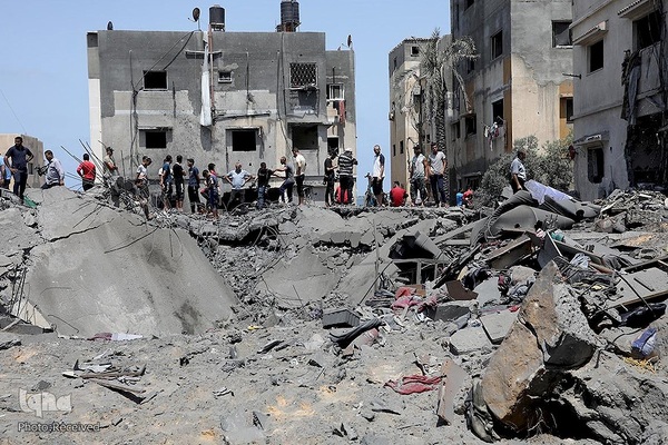 چهارمین روز تجاوز وحشیانه رژیم صهیونیستی به نوار غزه