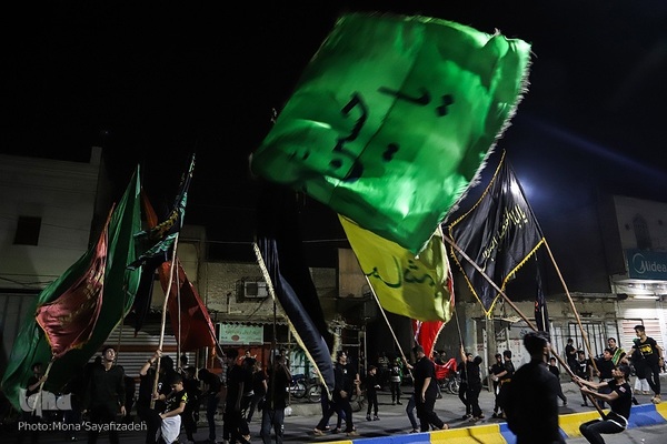 حسینیه ایران؛ عزاداری شب عاشورا در شادگان