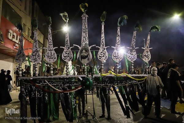 حسینیه ایران؛ عزاداری شب عاشورا در شادگان