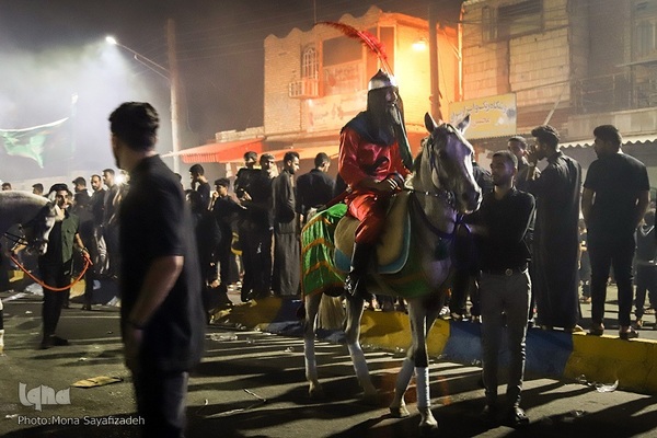 حسینیه ایران؛ عزاداری شب عاشورا در شادگان