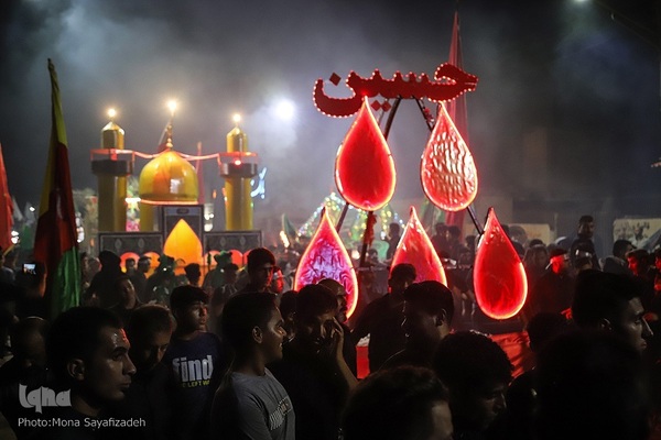 حسینیه ایران؛ عزاداری شب عاشورا در شادگان