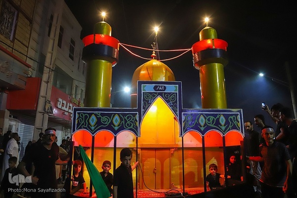 حسینیه ایران؛ عزاداری شب عاشورا در شادگان