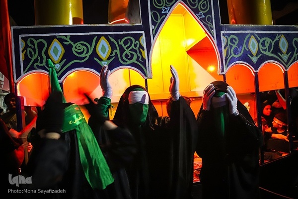 حسینیه ایران؛ عزاداری شب عاشورا در شادگان
