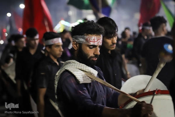 حسینیه ایران؛ عزاداری شب عاشورا در شادگان