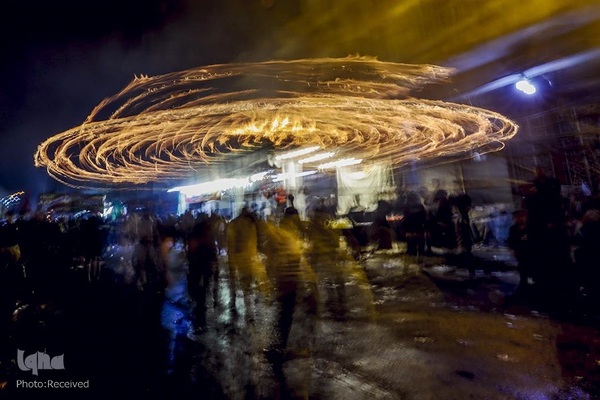 مراسم شب عاشورای حسینی در نجف